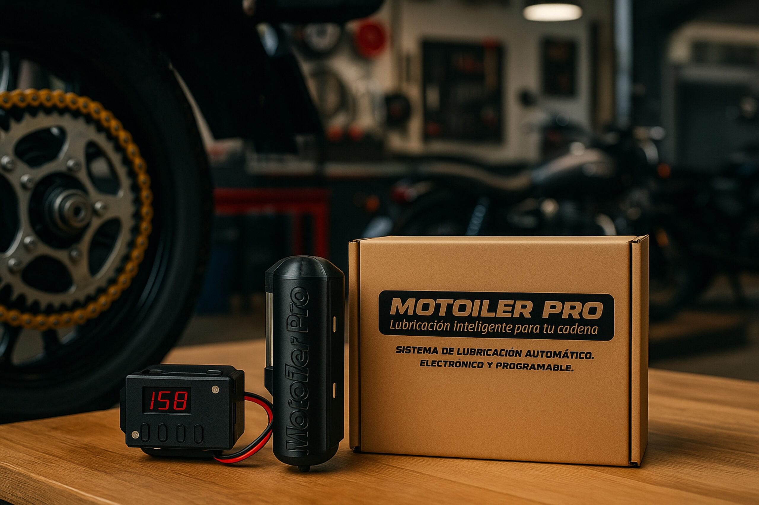 Motoiler Pro Caja de lubricación automática